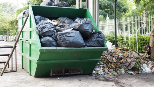 Environmental sustainability in skip hire services